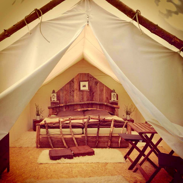 glamping šotori tent Natura eco camp Kranjska Gora