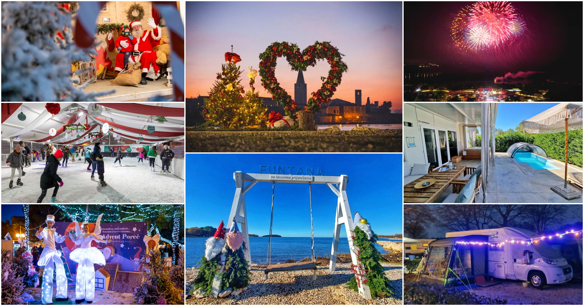 Advent in novo leto Poreč Funtana - Avtokampi.si
