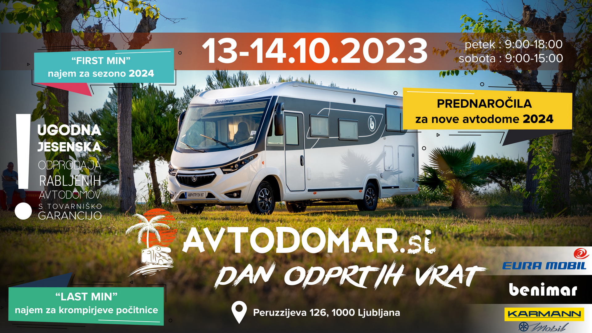 Dnevi odprtih vrat Avtodomar.si - Avtokampi.si