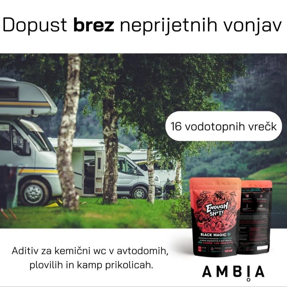 Black MAgic vrečke za uporabo wc kaset - Avtokampi.si