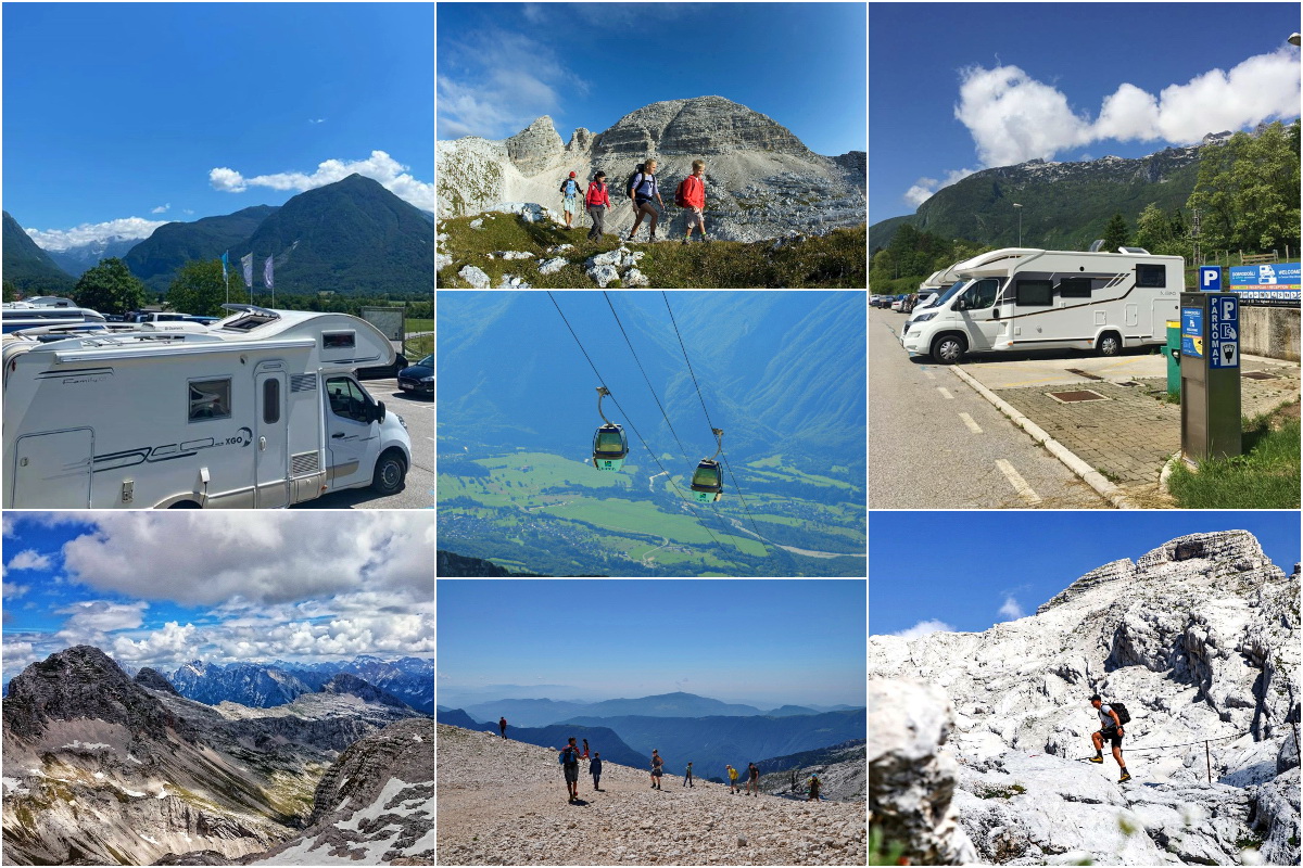 camper stop Dvor - Kanin, Bovec