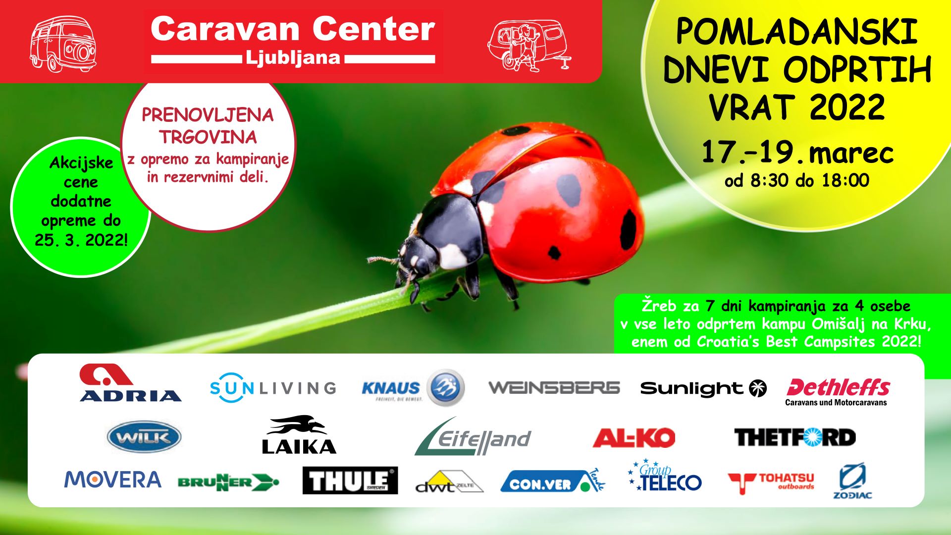Caravan Center Ljubljana - dnevi odprtih vrat 2022 - Avtokampi.si