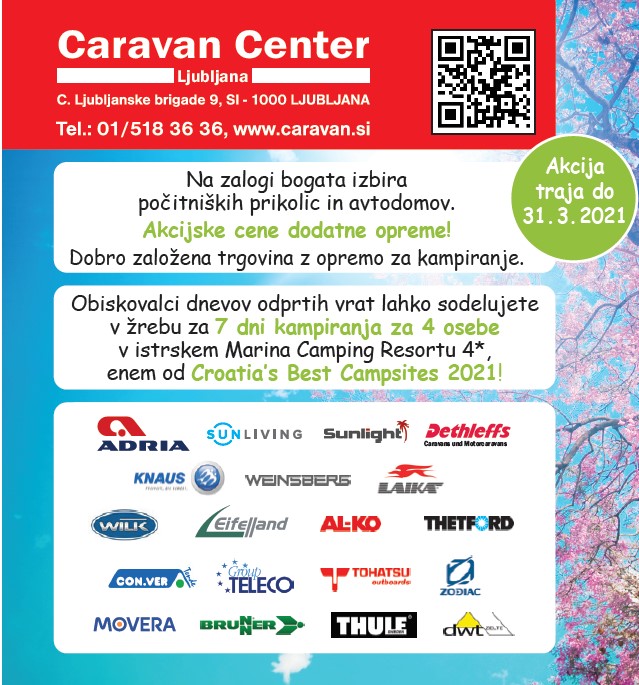 Caravan Center Ljubljana - dnevi odprtih vrat