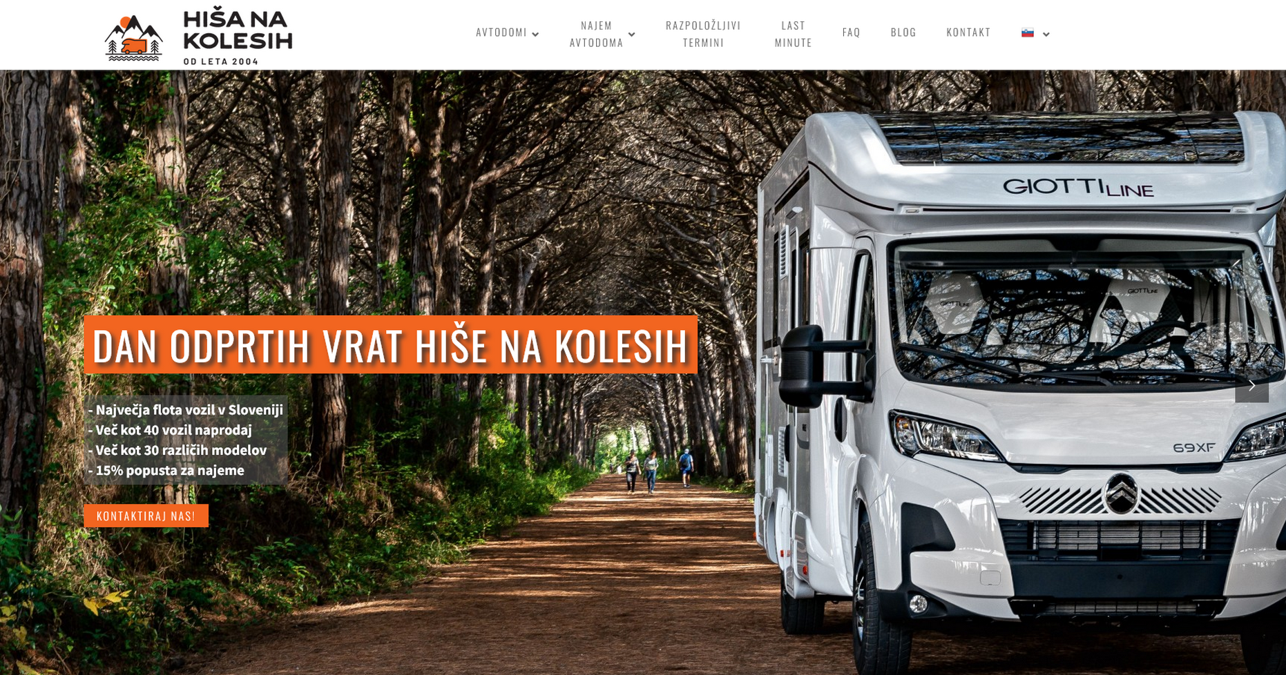 Dnevi odprtih vrat Hiša na kolesih - Avtokampi.si