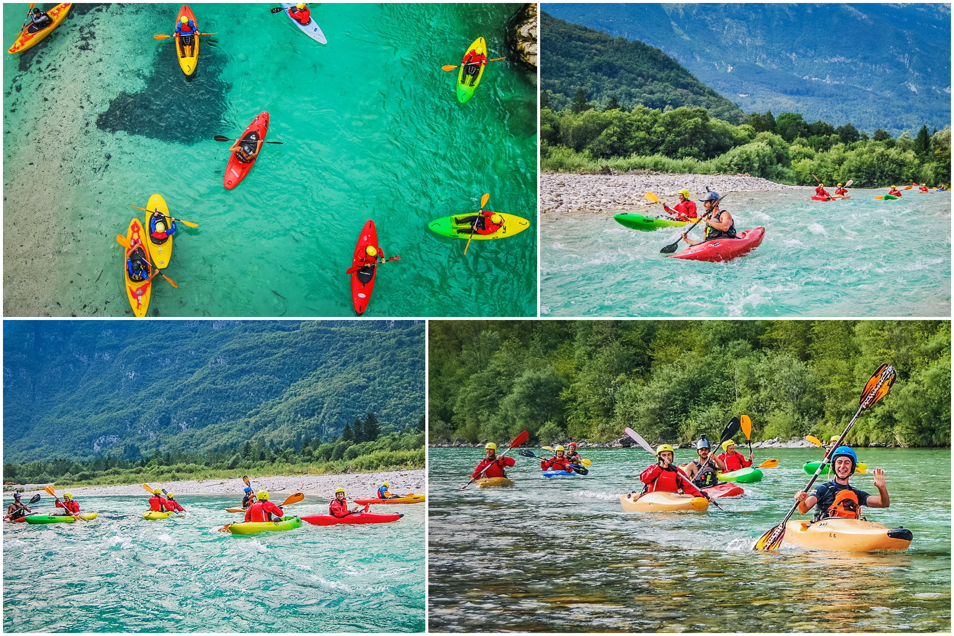Kajak reka Soča in Koritnica - HydroMania, Bovec