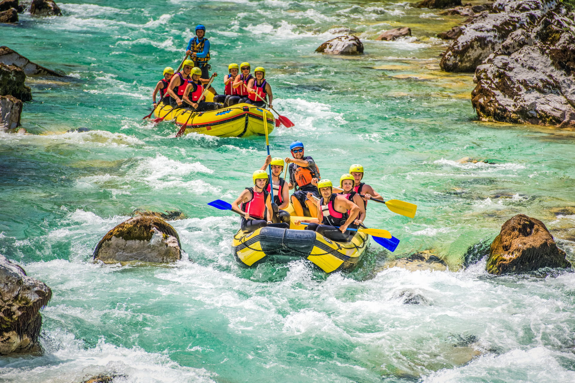 Rafting Soča - HydroMania - športna Agencija Bovec