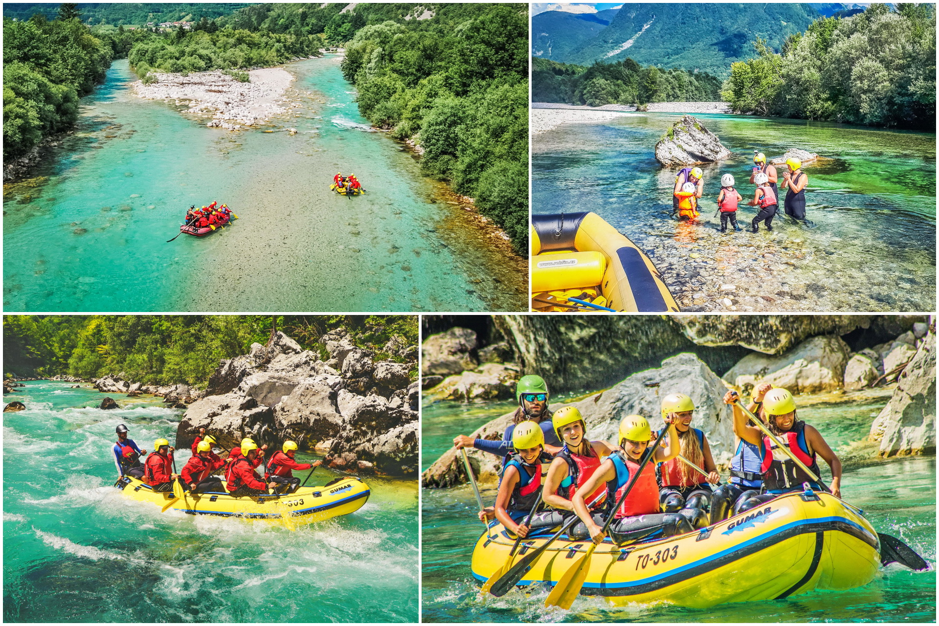 Rafting reka Soča - HydroMania - Bovec