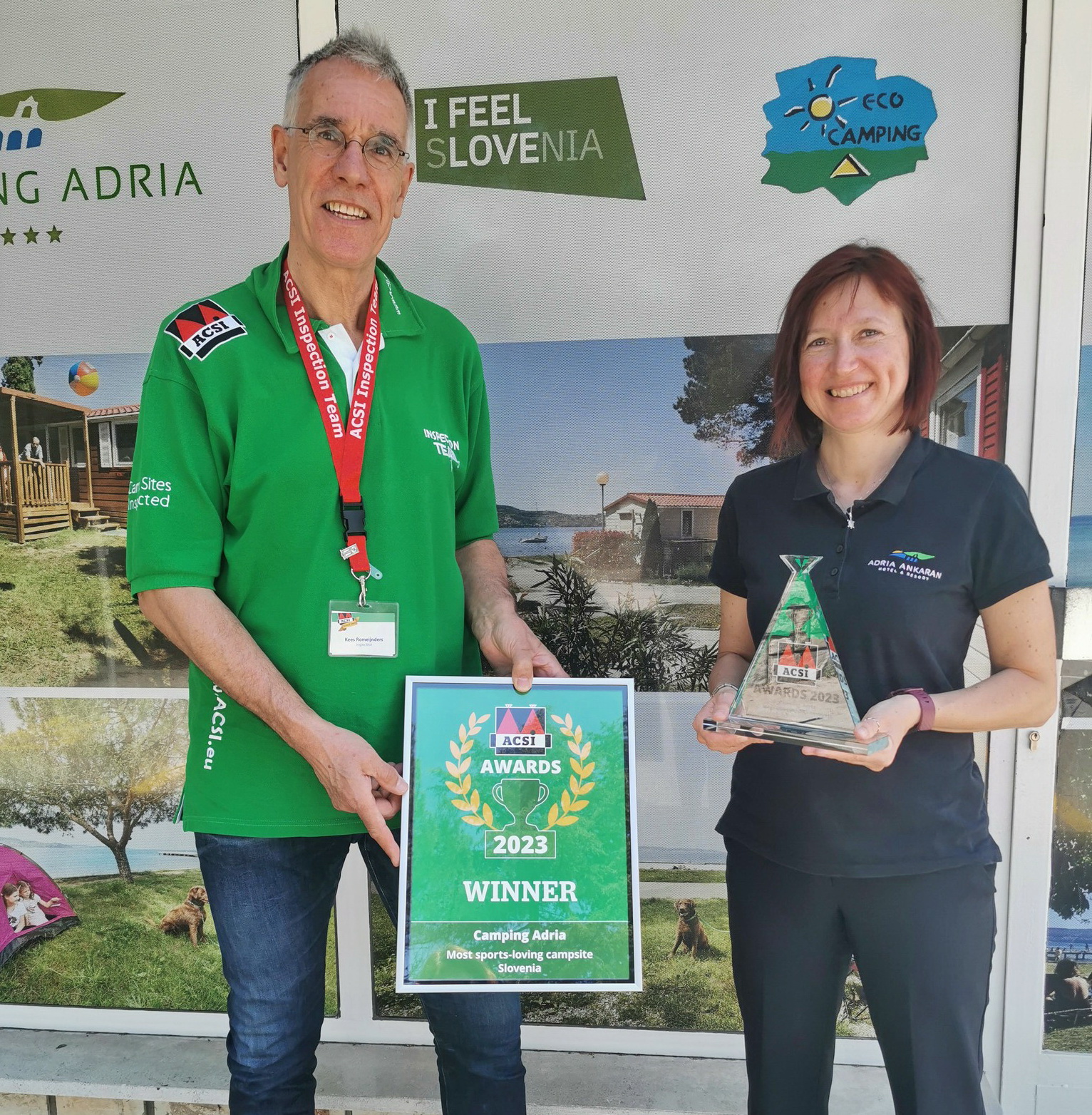Nagrada ACSI za kamp Adria Ankaran - Avtokampi.si