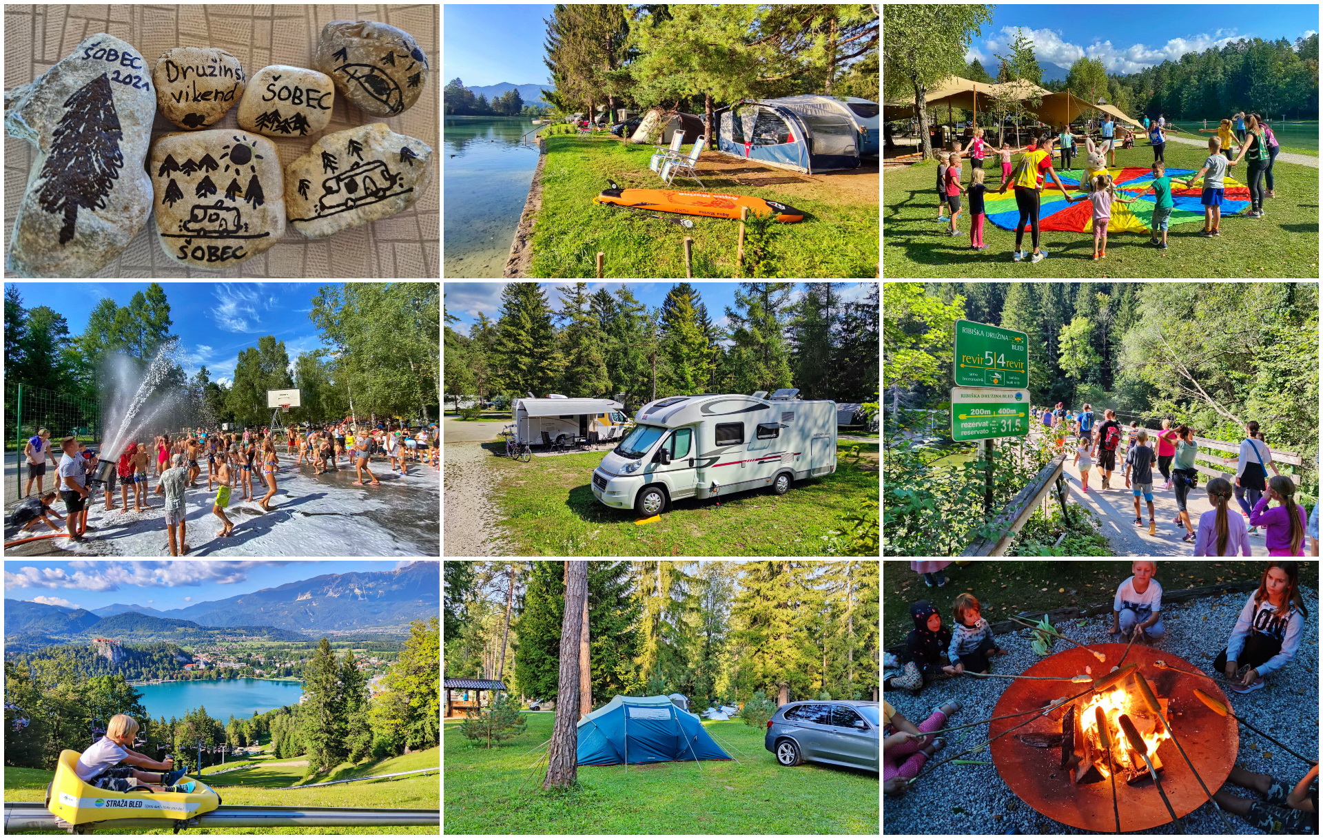 Kamp Šobec - družinski kamping vikend 2022