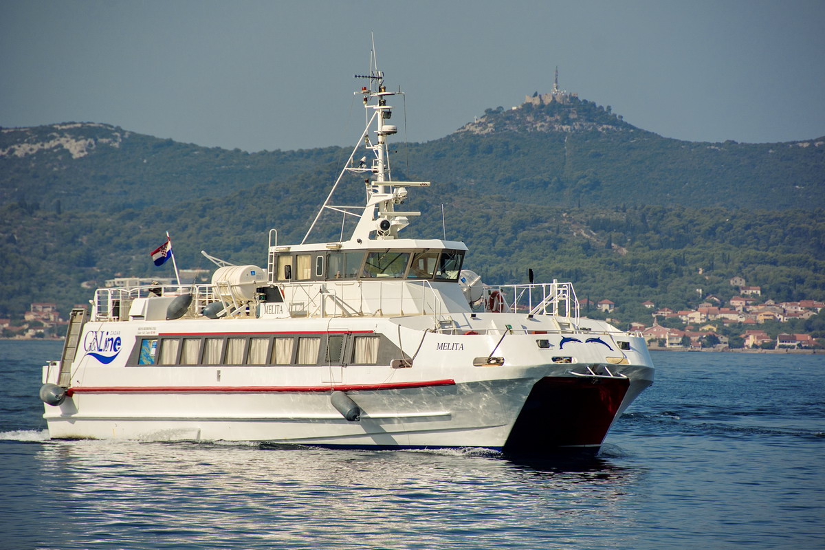New Catamaran Connecting Towns Rijeka And Zadar Through Islands Krk Rab And Pag