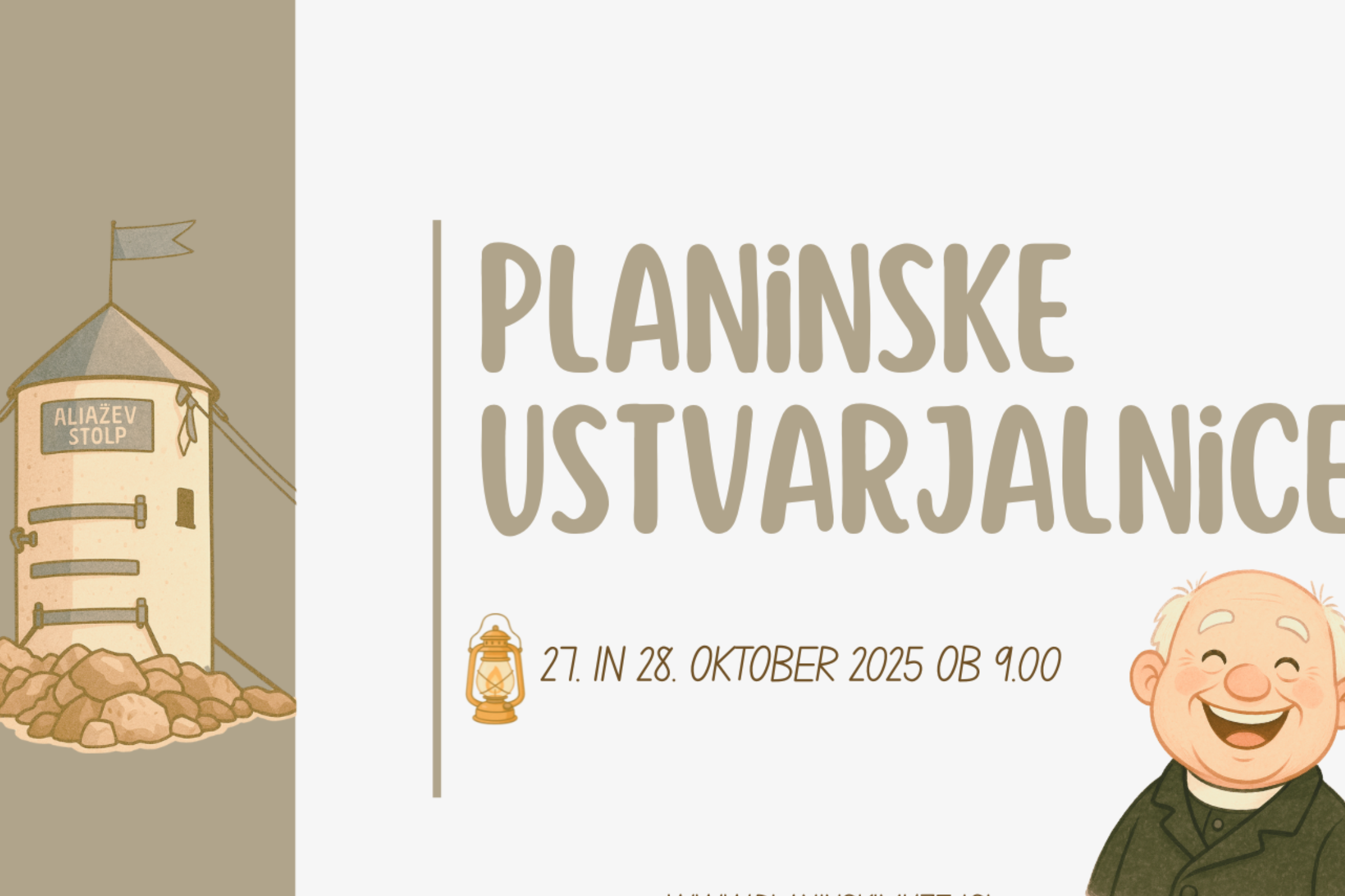 Planinske otroške ustvarjalnice v Slovenskem planinskem muzeju - Avtokampi