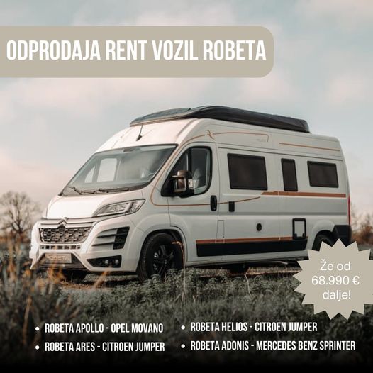 Prodaja avtodomov Robeta - Avtokampi.si