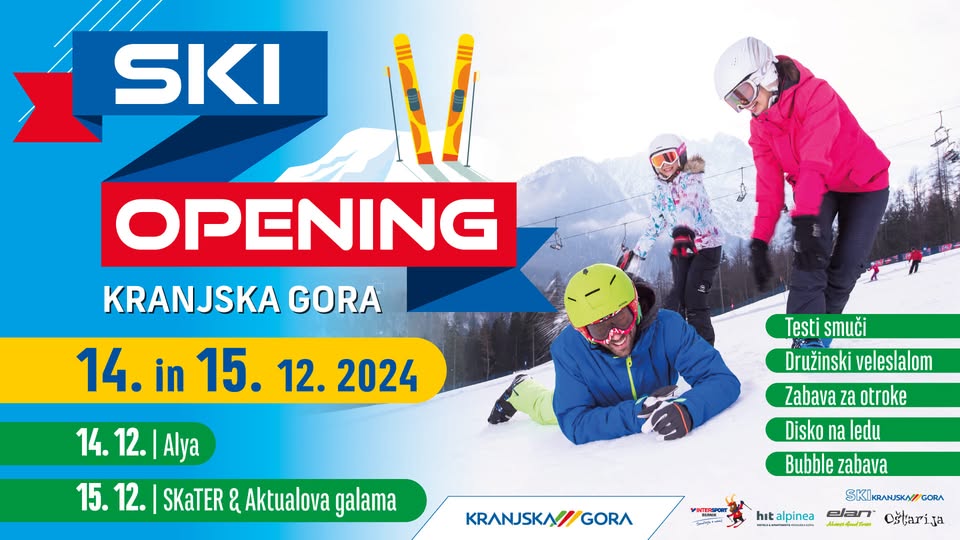 Kranjska Gora otvoritev smučarske sezone - Avtokampi.si
