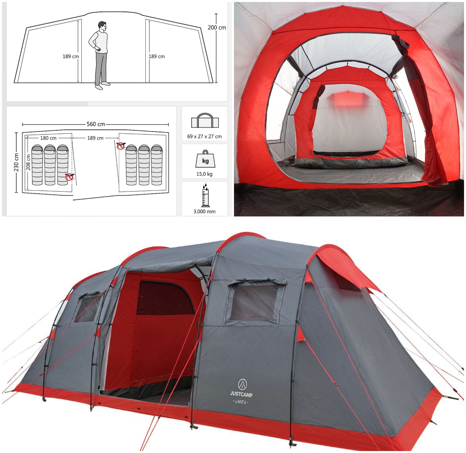 NaZraku.si - nakup šotora za udobno kampiranje