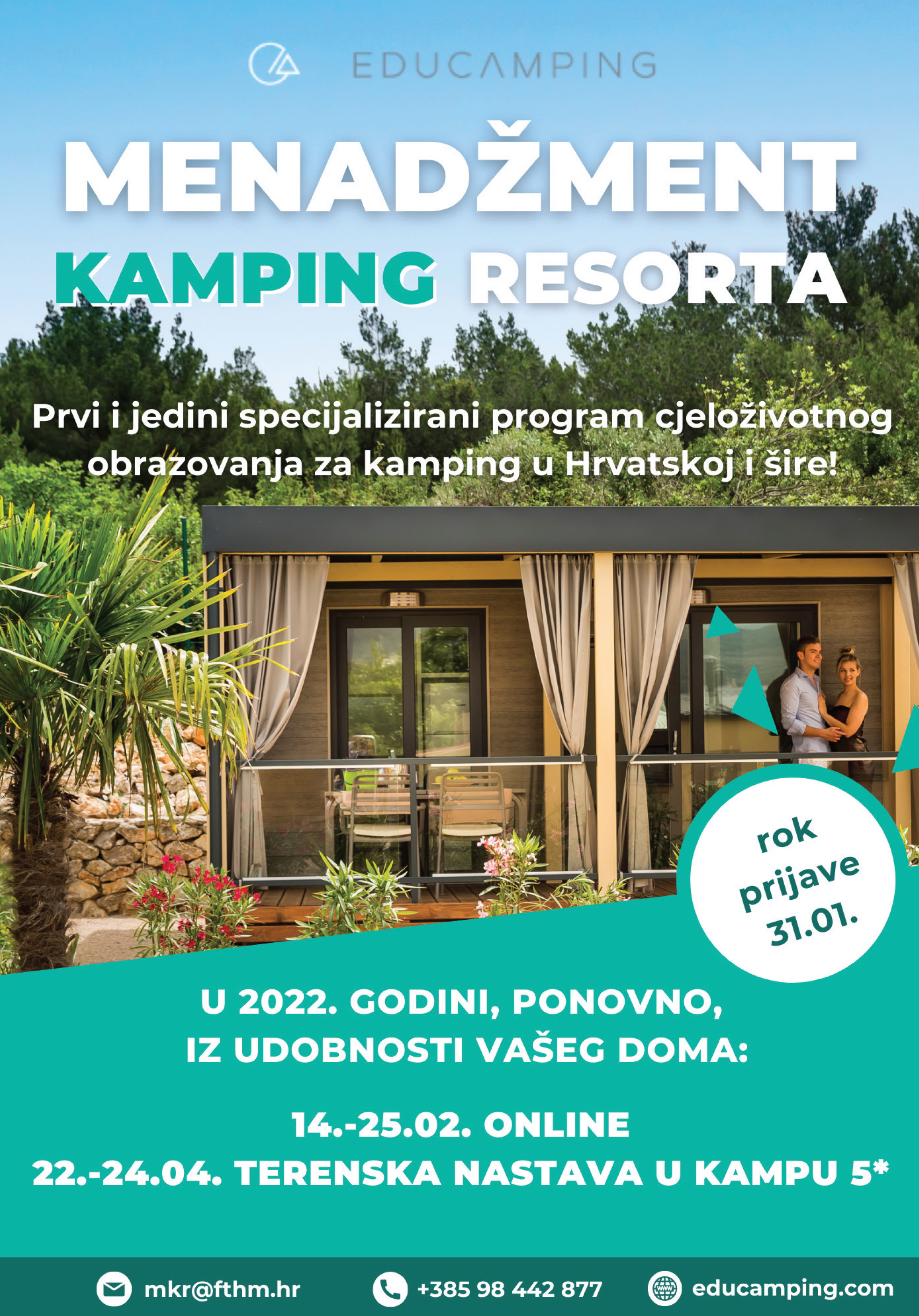 Fakulteta za management v turizmu Opatija - Camping Resort Management - Avtokampi.si