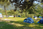 Kamp Labrca - reka Soča, Tolmin
