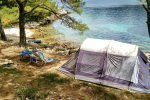Kamp Zaglav - otok Lastovo