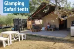 Glamping tent - camping Mlaska