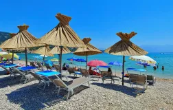 plaža -Kamp Baška Beach Resort - otok Krk