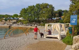 plaža - kamp Krk Premium Resort