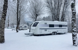 Zimsko kampiranje - kamp Danica