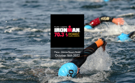V Poreču bo sredi oktobra potekal Plava Laguna Ironman 70.3 POREČ Istria, Croatia