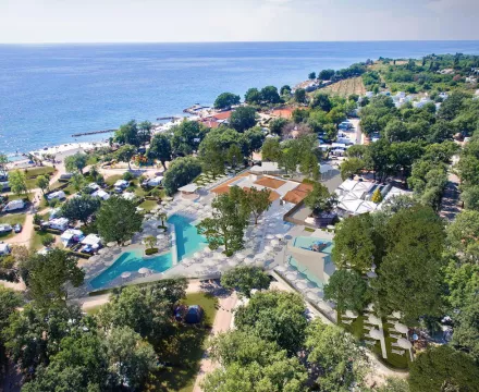 Novi bazen kamp Aminess Maravea Novigrad