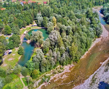 Kamp Menina - Savinjska dolina, Slovenija