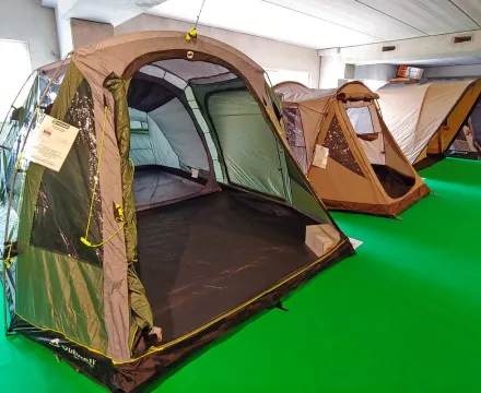 Mixi Caravaning - razstava šotorov