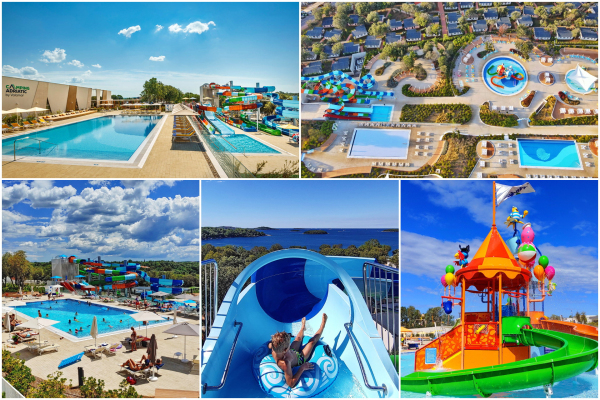 Ogrevani bazeni - kamp Istra Premium