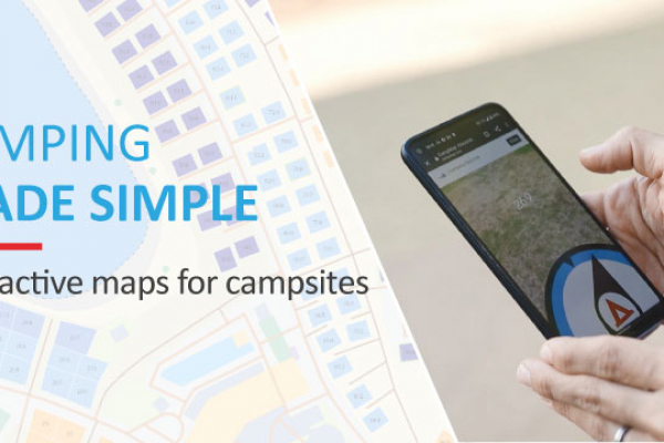 CampMap – digitalnih zemljevidi kamping parcel