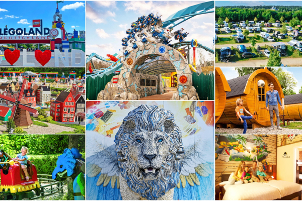 Legoland Nemčija - raj za ljubitelje lego kock in adrenalinskih doživetij - novosti ter informacije o kampiranju