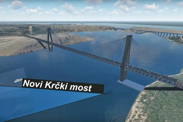 Novi most na otok Krk
