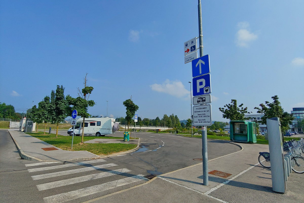 V Ljubljani dražja uporaba postajališč za avtodome