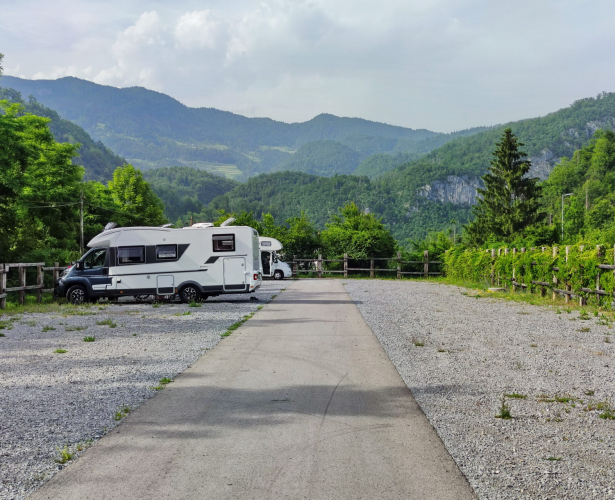 camper stop Bohinj - Slovenia