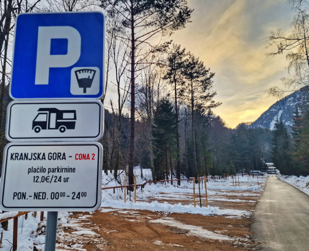 Kranjska Gora - camper stop Slovenia