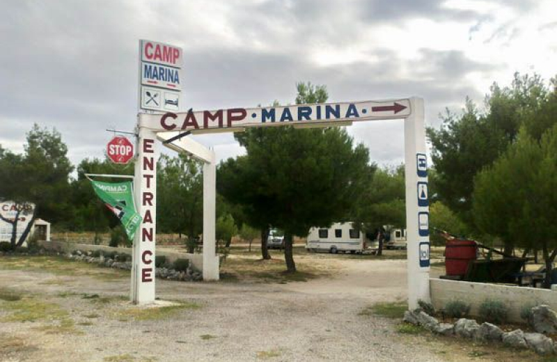 kamp camping Marina Lozovac slapovi Krke